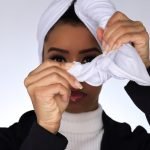 White - 100% Cotton Hair Towel | Soulta