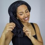 Long satin diffuser cap - Black - Image 4