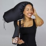 Long satin diffuser cap - Black - Image 7