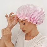 Shower and Deep Conditioning Cap â€“ Waterproof with Satin Lining
