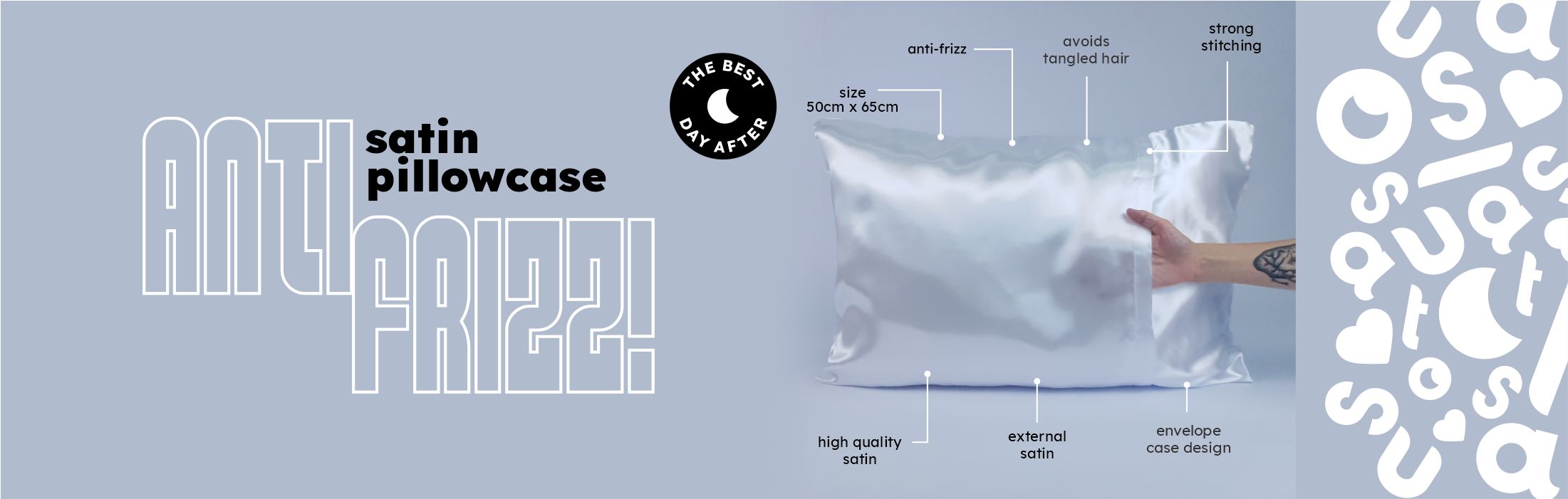 funda de almohada de satÃ©n