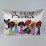 Princesses Satin Pillowcase Queen Size Zipper | Soulta