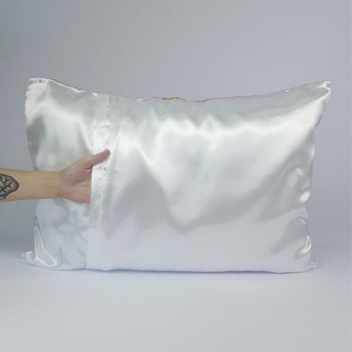 Little Lion Satin Pillowcase Queen Size Zipper | Soulta - Image 2