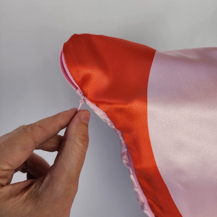 Super Powerpuff Girls Satin Pillowcase Queen Size Zipper | Soulta - Image 3