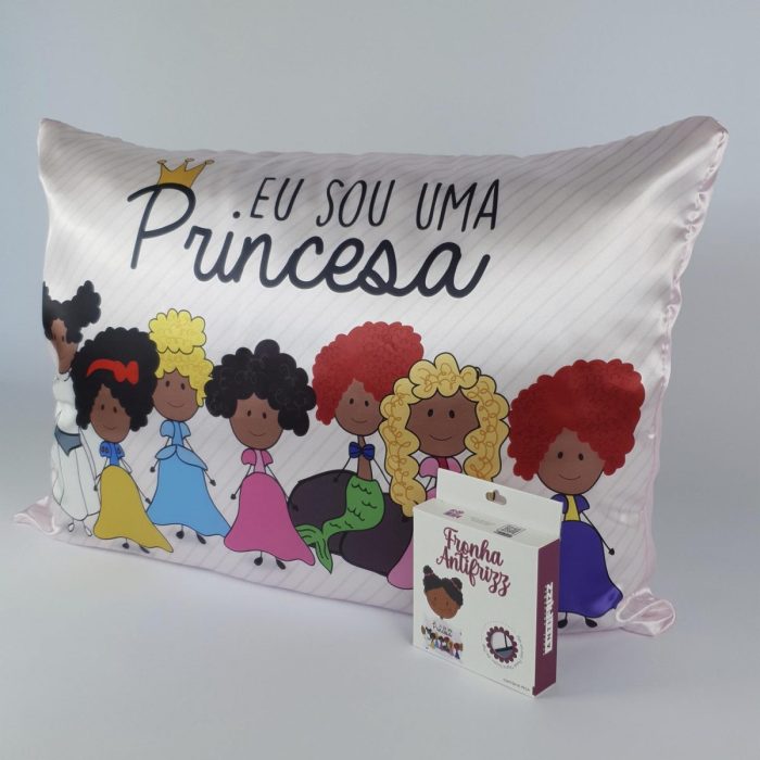 Princesses Satin Pillowcase Queen Size Zipper | Soulta - Image 4