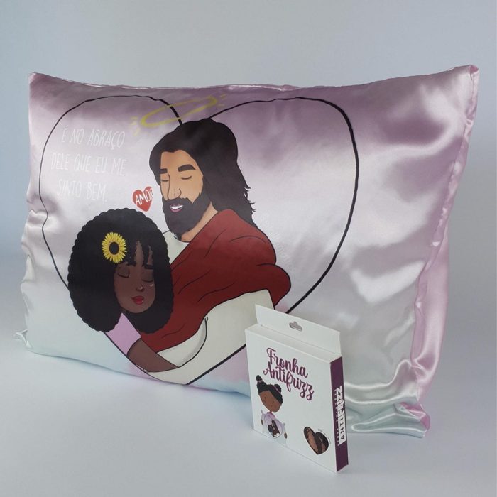 Jesus Satin Pillowcase Queen Size Zipper | Soulta - Image 4